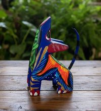 Load image into Gallery viewer, Beautiful Hand-Made Wolf Mini Alebrije Figurine
