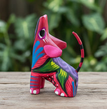 Load image into Gallery viewer, Beautiful Hand-Made Wolf Mini Alebrije Figurine
