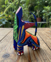 Load image into Gallery viewer, Beautiful Hand-Made Wolf Mini Alebrije Figurine
