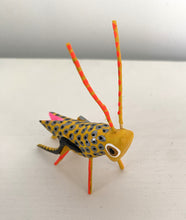 Load image into Gallery viewer, Authentic Mexican Mini Alebrije &quot;Grasshopper&quot; figurine / Hand-Made
