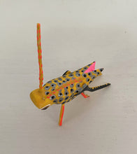 Load image into Gallery viewer, Authentic Mexican Mini Alebrije &quot;Grasshopper&quot; figurine / Hand-Made
