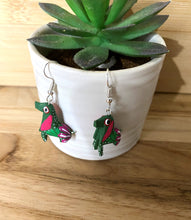 Load image into Gallery viewer, Hand-Made Small Dog Mexican Alebrije Earrings
