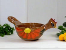 Load image into Gallery viewer, Adorable Gallinita / Chicken Salsa Terracota Bowl
