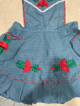 Load image into Gallery viewer, Artisanal Embroidered Apron - Green / Large
