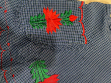 Load image into Gallery viewer, Artisanal Embroidered Apron - Navy Blue / L, XL
