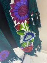 Load image into Gallery viewer, Floral Embroidered Mexican Rebozo/Shawl
