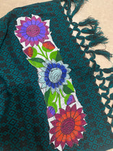 Load image into Gallery viewer, Floral Embroidered Mexican Rebozo/Shawl
