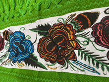 Load image into Gallery viewer, Floral Embroidered Mexican Rebozo/Shawl
