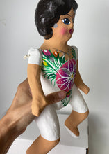 Load image into Gallery viewer, Mexican Cartoneria  Lupita Doll - White
