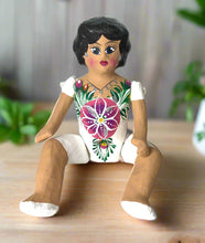 Load image into Gallery viewer, Mexican Cartoneria  Lupita Doll - White

