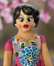 Load image into Gallery viewer, Mexican Cartoneria  Lupita Doll - Pink
