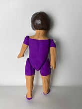 Load image into Gallery viewer, Mexican Cartoneria  Lupita Doll - Purple
