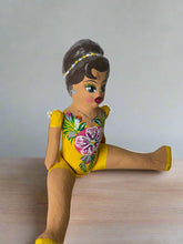 Load image into Gallery viewer, Mexican Cartoneria  Lupita Doll - Yellow
