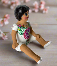 Load image into Gallery viewer, Mexican Cartoneria  Lupita Doll - White
