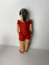 Load image into Gallery viewer, Mexican Cartoneria  Lupita Doll - Red
