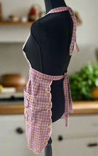 Load image into Gallery viewer, Beatiful Artisanal Apron with Delicate Embroidery (S/M) - Pink
