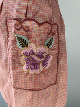 Load image into Gallery viewer, Beatiful Artisanal Apron with Delicate Embroidery (S/M) - Mauve
