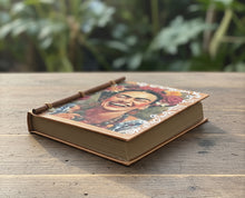 Load image into Gallery viewer, Handmade Artisan Blank Notebook Frida kahlo Boho Look
