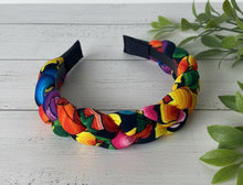 Load image into Gallery viewer, Hand-Made / Mexican Tehuana Fabric Braided Headband
