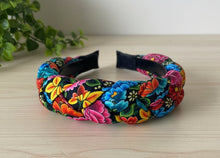 Load image into Gallery viewer, Hand-Made / Mexican Tehuana Fabric Braided Headband
