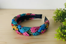 Load image into Gallery viewer, Hand-Made / Mexican Tehuana Fabric Braided Headband
