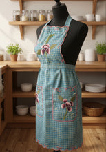 Load image into Gallery viewer, Beatiful Artisanal Apron with Delicate Embroidery (S/M) - Style 1
