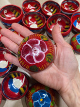 Load image into Gallery viewer, Handmade Jicara Small Mezcal Cup, Natural Calabash Gourd Bowl - Red
