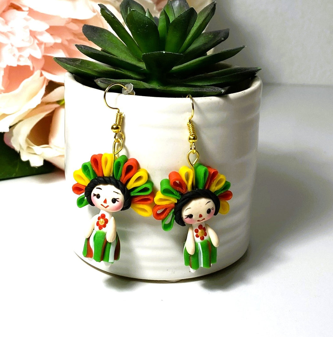 Beautiful Lele Doll Earrings