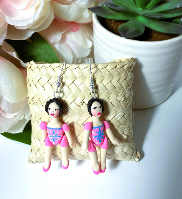 Beautiful Lupita Earrings/Hand-Made