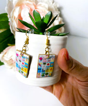 Load image into Gallery viewer, Mexican Loteria Earrings/Mexican Bingo
