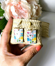 Load image into Gallery viewer, Mexican Loteria Earrings/Mexican Bingo
