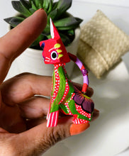 Load image into Gallery viewer, Beautiful Cat Mini Alebrije Figurine
