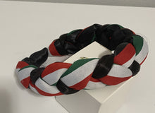 Load image into Gallery viewer, Tricolor Mexican Braided Head Band
