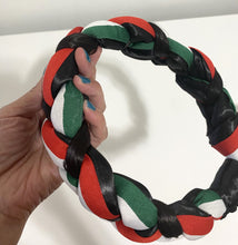 Load image into Gallery viewer, Tricolor Mexican Braided Head Band
