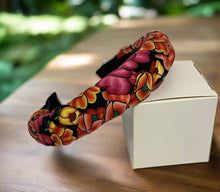 Load image into Gallery viewer, Hand-Made / Mexican Tehuana Fabric Braided Headband
