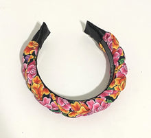 Load image into Gallery viewer, Hand-Made / Mexican Tehuana Fabric Braided Headband

