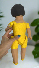 Load image into Gallery viewer, Mexican Cartoneria  Lupita Doll - Yellow
