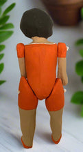 Load image into Gallery viewer, Mexican Cartoneria  Lupita Doll - Orange
