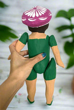 Load image into Gallery viewer, Mexican Cartoneria  Lupita Doll - Green
