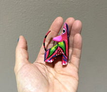 Load image into Gallery viewer, Beautiful Hand-Made Wolf Mini Alebrije Figurine

