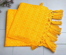 Load image into Gallery viewer, Mexican Rebozo/Shawl - Warm Yellow

