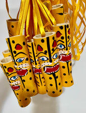 Load image into Gallery viewer, Hand-Painted / Jaguar Mexican Mezcal Reeds / Mezcalero de Carrizo
