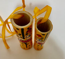 Load image into Gallery viewer, Hand-Painted / Jaguar Mexican Mezcal Reeds / Mezcalero de Carrizo
