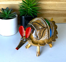 Load image into Gallery viewer, Beautiful Bobble Head Armadillo Alebrije
