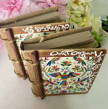 Load image into Gallery viewer, Beautiful Handmade Artisan Blank Notebook Otomi Mexican Design
