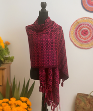 Load image into Gallery viewer, Mexican Rebozo/Shawl - Fuchsia
