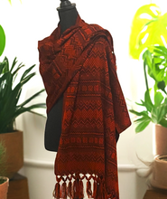 Load image into Gallery viewer, Mexican Rebozo/Shawl - Red
