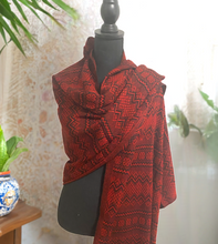 Load image into Gallery viewer, Mexican Rebozo/Shawl - Red
