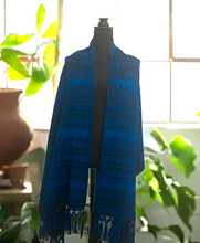 Load image into Gallery viewer, Mexican Rebozo/Shawl - Teal
