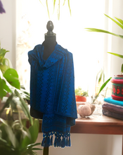 Load image into Gallery viewer, Mexican Rebozo/Shawl - Teal
